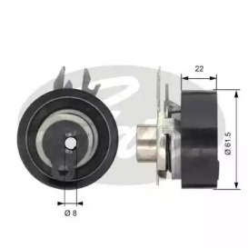 Ролик PowerGrip® Gates T43046