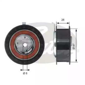 Ролик PowerGrip® Gates T43052