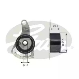 Ролик PowerGrip® Gates T43056