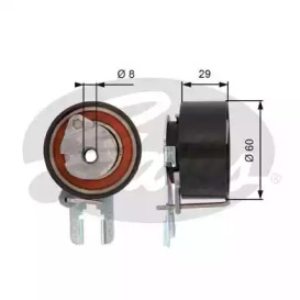 Шків натяжной Gates T43158