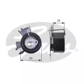 Ролик PowerGrip® Gates T43231