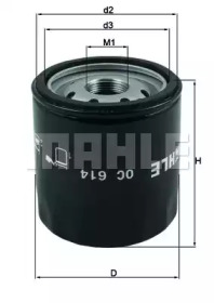 Фільтр масляний Chrysler Avenger/Calibre/Patriot 06- KNECHT OC 614