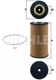 Фільтр масляний Audi A4/A6/A8 4.2i 02-16 KNECHT OX 358D