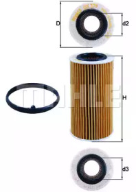 Фільтр масляний VW 2.0TFSI KNECHT OX 379D