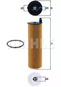 Фільтр масляний MB E-class (W213/S213) 2.0 16- KNECHT OX 823/6D