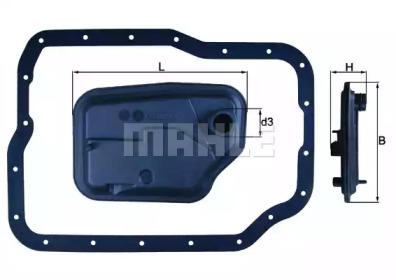 Фільтр АКПП Mazda 3 1.4/1.6/2.0 03-09/6 1.8-2.5 02-07/Ford Focus 98-12 (з прокладкою) KNECHT HX 149D