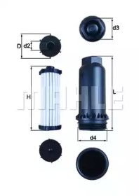 Фільтр АКПП Ford Focus/Mondeo/Transit 1.6-2.2 TDCI 04- KNECHT HX 151KIT