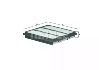 Фільтр повітряний Mitsubishi Pajero/ Montero/ L400 20-3.0 90-07 KNECHT LX 989