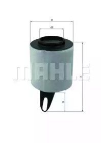 Фільтр повітряний BMW 3 (E90-E92) 1.6 05-13 (N43 B16A/N45 B16A) KNECHT LX 1650