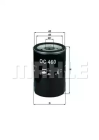 Фільтр масляний Jeep Cherokee/Grand Cherokee 3.7 01-10/Jaguar S/X-Type/XF/XJ 2.5/3.0 V6 99- KNECHT OC 460