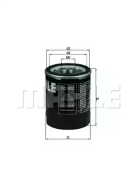 Фільтр масляний Land Rover Discovery III/Range Rover 4.2/4.4 03- KNECHT OC 602