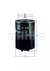 Фільтр масляний VW Passat 1.8 T 96-05/Skoda SuperB 1.8T 01-08 KNECHT OC 470