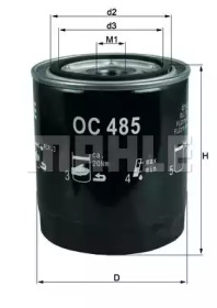 Фільтр масляний VW Passat/Audi A4/A6/A8 2.4-3.0 91-05 (h=112mm) KNECHT OC 485