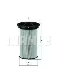 Фільтр паливний BMW 3 (E46) 2.0D 98-05 KNECHT KX 69