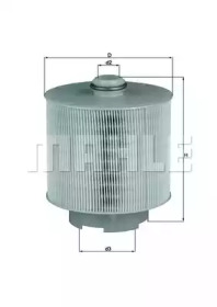 Фільтр повітряний Audi A6 2.7/3.0TDI 04-11 KNECHT LX 1006/1D
