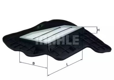 Фільтр повітряний (R) BMW X5 (E70)/5 (F10) 4.4i 09- KNECHT LX 1685/5