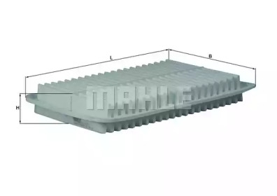 Фільтр повітряний Lexus RX 3.0/3.5 03-08/ Toyota Camry 2.0-3.0 01-06 (44x316x193 мм) KNECHT LX 1612