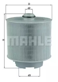 Фільтр повітряний Audi A6 2.4-4.2 04-11 KNECHT LX 1006/2D
