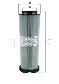 Фільтр повітряний MB C-class (W203) 2.0-2.2CDI 00-07 KNECHT LX 1020