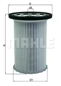 Фільтр паливний VW Touareg/Porsche Cayenne 3.0-4.2D 10- KNECHT KX 341