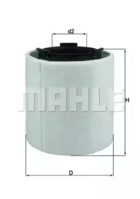 Фільтр повітряний Seat Ibiza 09-/ Skoda Fabia 10-14/Rapid 12-/VW Polo 09- KNECHT LX 2831
