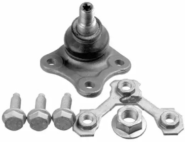 Опора кульова (передня/знизу/L) Audi A3 -93/VW Golf IV -06 Lemförder 17619 02