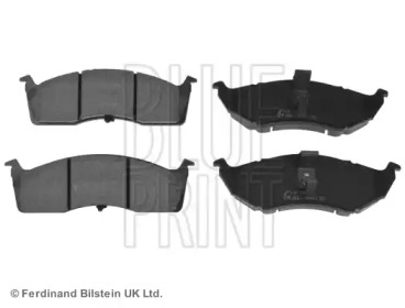 Комплект гальмівних колодок з 4 шт. дисків Blue Print ADA104202