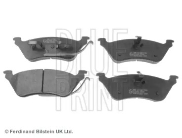 Комплект гальмівних колодок з 4 шт. дисків Blue Print ADA104203