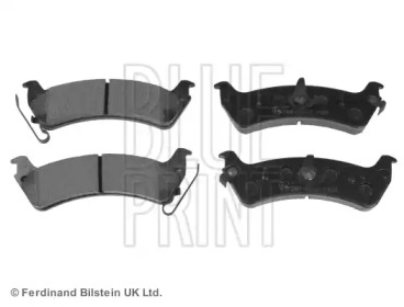 Комплект гальмівних колодок с 4 шт. дисків Blue Print ADA104215