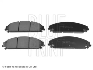 Комплект гальмівних колодок с 4 шт. дисків Blue Print ADA104230