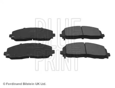 Комплект гальмівних колодок с 4 шт. дисків Blue Print ADA104268