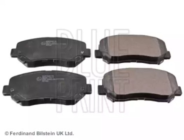 Комплект гальмівних колодок з 4 шт. дисків Blue Print ADA104276