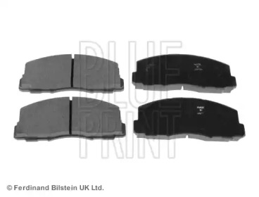 Комплект гальмівних колодок с 4 шт. дисків Blue Print ADC44211