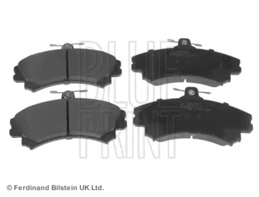 Комплект гальмівних колодок з 4 шт. дисків Blue Print ADC44251
