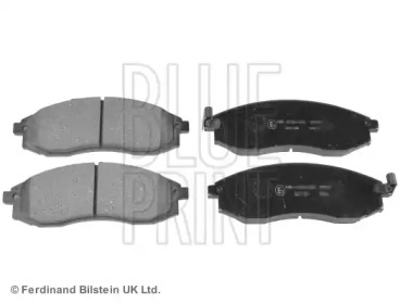 Комплект гальмівних колодок з 4 шт. дисків Blue Print ADC44263