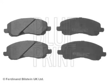 Комплект гальмівних колодок з 4 шт. дисків Blue Print ADC44264