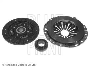 Комплект зчеплення Hyundai Getz 1.1 02-09 (d=180mm) (+вижимний) Blue Print ADG03071 — фото 2