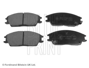 Комплект гальмівних колодок с 4 шт. дисків Blue Print ADG04202