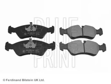 Комплект гальмівних колодок з 4 шт. дисків Blue Print ADG04204