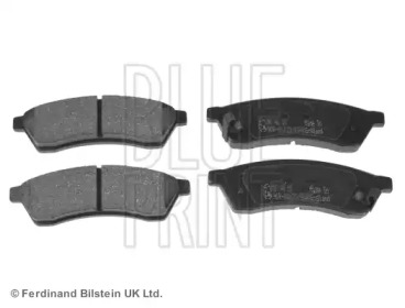 Комплект гальмівних колодок с 4 шт. дисків Blue Print ADG042114