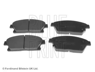 Комплект гальмівних колодок с 4 шт. дисків Blue Print ADG042122