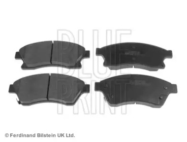 Комплект гальмівних колодок з 4 шт. дисків Blue Print ADG042124