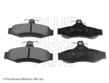 Комплект гальмівних колодок с 4 шт. дисків Blue Print ADG04212