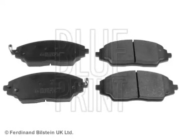 Комплект гальмівних колодок с 4 шт. дисків Blue Print ADG042135