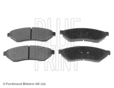 Комплект гальмівних колодок с 4 шт. дисків Blue Print ADG042144