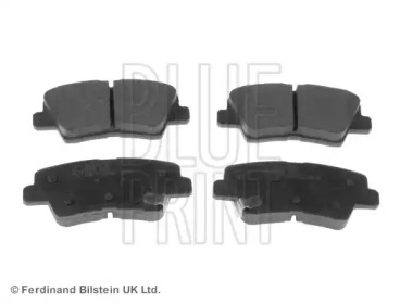 Комплект гальмівних колодок з 4 шт. дисків Blue Print ADG042154
