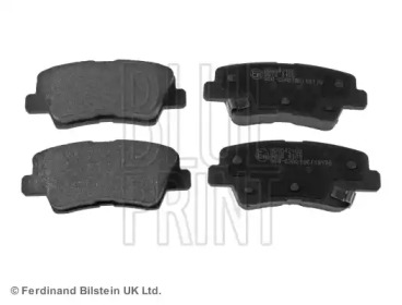 Комплект гальмівних колодок з 4 шт. дисків Blue Print ADG042160