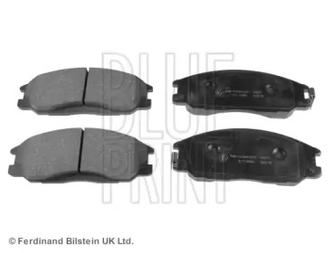Комплект гальмівних колодок з 4 шт. дисків Blue Print ADG04231