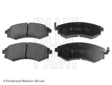 Комплект гальмівних колодок с 4 шт. дисків Blue Print ADG04233
