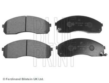 Комплект гальмівних колодок с 4 шт. дисків Blue Print ADG04236